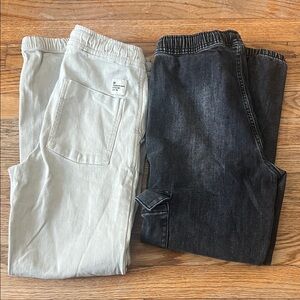 Zara Kids Jeans in Light Gray and Black